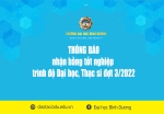 nhan bang tot nghiep trinh do Dai hoc Thac si dot 3 2022